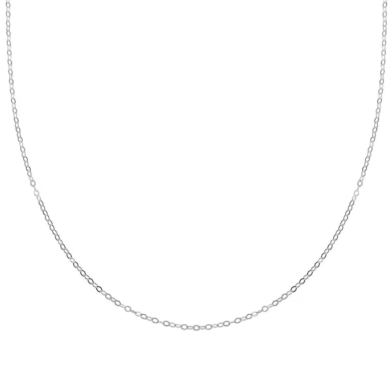 Chain Necklace in Sterling Silver 24 Inches 2.80 Grams