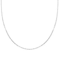 Chain Necklace in Sterling Silver 24 Inches 2.80 Grams - Sticky add to cart bar