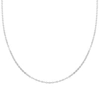 Chain Necklace in Sterling Silver 24 Inches 2.80 Grams