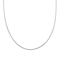Snake Chain Necklace in Sterling Silver 24 Inches 10.90 Grams