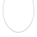 Italian Sterling Silver Grumetta Chain Necklace 24 Inches 10.90 Grams - Sticky add to cart bar