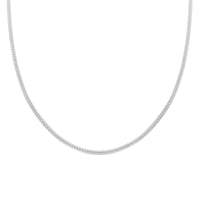2.70mm Coreana Popcorn Chain Necklace in Sterling Silver 24 Inches 8.8 Grams