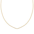 10K Yellow Gold 1mm Mariner Chain Necklace 20 Inches 1 Grams - Sticky add to cart bar