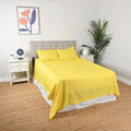Supreme 4pc Yellow Microfiber Sheet Set -Queen - Sticky add to cart bar