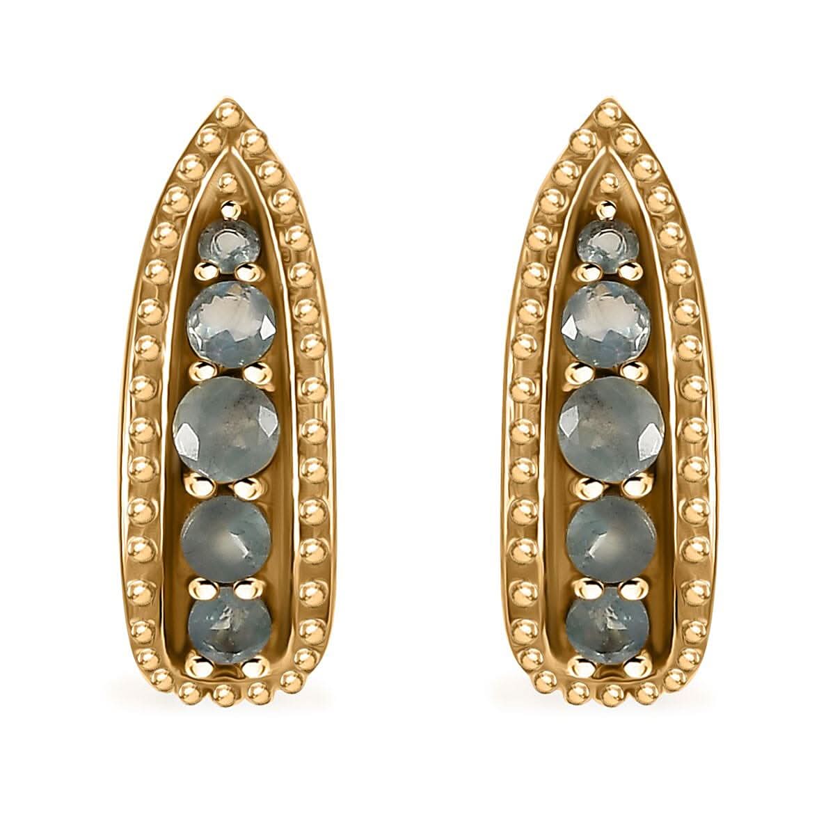 D'Joy Narsipatnam Alexandrite Earrings in Vermeil Yellow Gold Over Sterling Silver 0.35 ctw