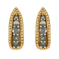 D'Joy Narsipatnam Alexandrite Earrings in Vermeil Yellow Gold Over Sterling Silver 0.35 ctw