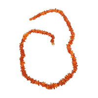 Dark Baltic Amber Beaded Necklace 24 Inches