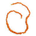 Baltic Amber Organge Chips Beads Necklace - Sticky add to cart bar