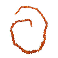 Baltic Amber Dawn Chips Beaded Necklace 25 Inches