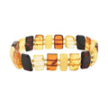 Multi Color Amber Stretch Bracelet - Sticky add to cart bar