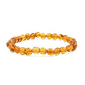 Baltic Amber Stretch Bracelet 22.00 ctw - Sticky add to cart bar