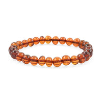 Baltic Amber Stretch Bracelet 72.50 ctw