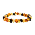 Baltic Amber Drift Beads Stretch Bracelet - Sticky add to cart bar
