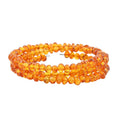 Baltic Amber Beaded Stack Bracelet - Sticky add to cart bar
