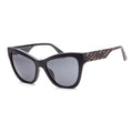 VERSACE Butterfly Fashion Sunglasses with Black Protection Case- Black Geometric Printed (Ships in 8-10 Business Days) - Sticky add to cart bar