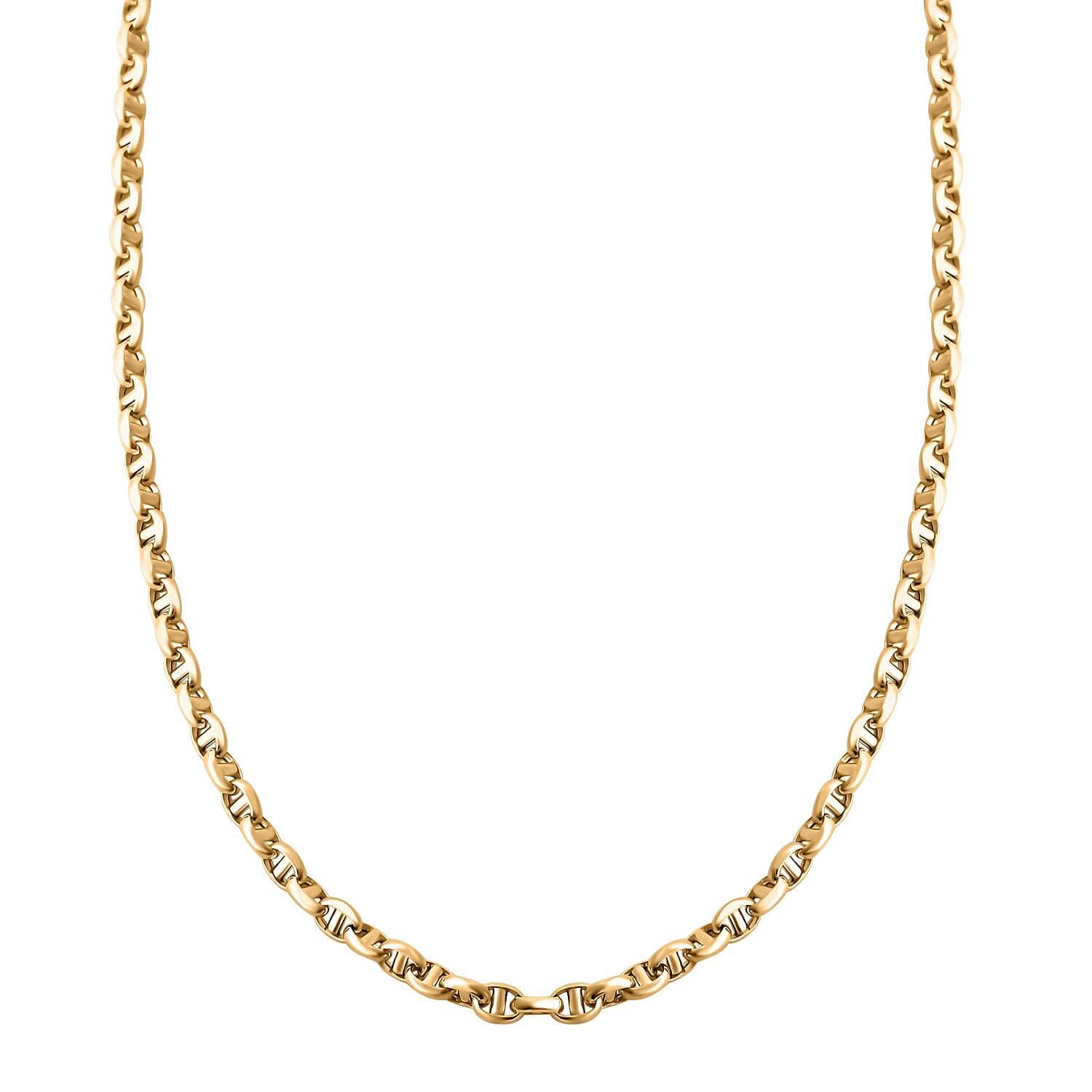 3mm Filk Chain Necklace in 14K Yellow Gold 5.20 Grams 20 Inches