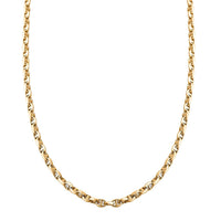 3mm Filk Chain Necklace in 14K Yellow Gold 5.20 Grams 20 Inches