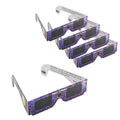 Set of 5 Solar Eclipse Viewing Glasses, Safe Shades for Direct Sun Viewing - Sticky add to cart bar