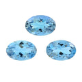 AAA Santa Maria Aquamarine Set of 3 (Ovl 6x4 mm) 1.00 ctw - Sticky add to cart bar