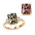 Luxoro 14K Yellow Gold AAA Turkizite, Diamond (G-H, I2) Ring (Size 9.0) (4.45 g) 6.70 ctw - Sticky add to cart bar