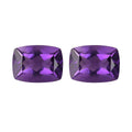 Amethyst Set of 2 (Cush 8x6 m) 2.31 ctw Loose Gemstone - Sticky add to cart bar