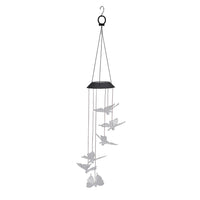 Multicolor Slow Flashing LED Solar Wind Chime (31.49") (1.2V/AA 600mAh Ni-MH)