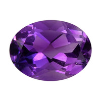 Moroccan Amethyst (Ovl 8x6 mm) 1.00 ctw Loose Gemstone