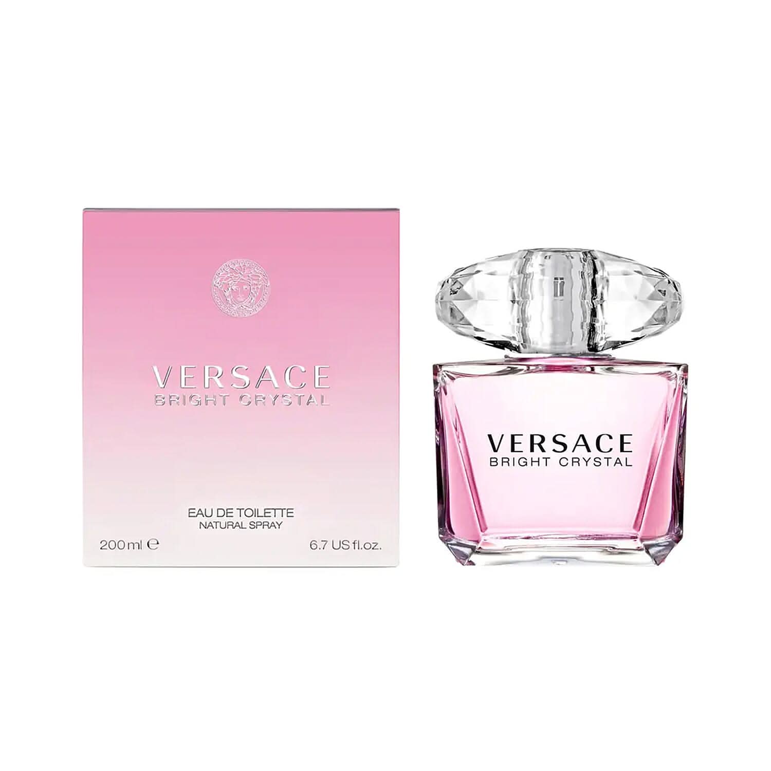 VERSACE Bright Crystal Eau De Toilette 6.7oz