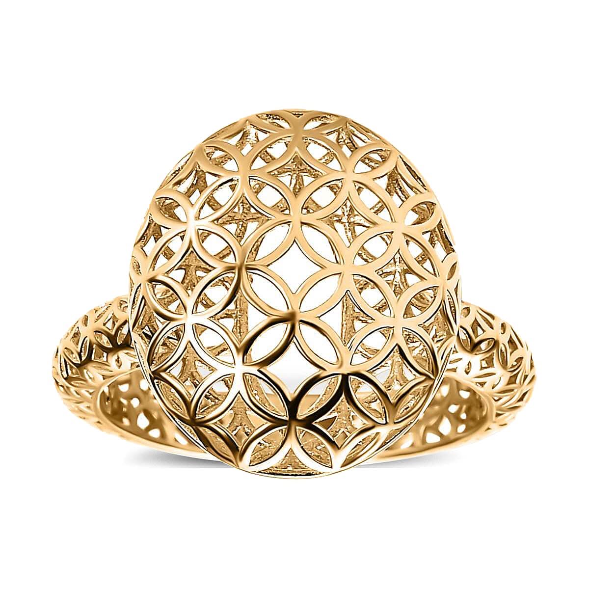 10K Yellow Gold Ring (Size 10.0) 2.10 Grams
