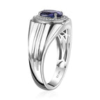 Rhapsody 950 Platinum AAAA Tanzanite, Diamond (E-F, VS2) Ring (Size 10.0) (11.75 g) 2.25 ctw