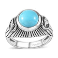 Premium Sleeping Beauty Turquoise Ring in Sterling Silver 3.65 ctw - Sticky add to cart bar