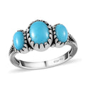 Premium Sleeping Beauty Turquoise Ring in Sterling Silver 2.00 ctw - Sticky add to cart bar