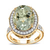 Yellow Gold Over Sterling Silver