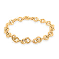 Specchio Rolo Italian 10K Yellow Gold 6.5mm Bracelet (7.50 In) 3.55 Grams - Sticky add to cart bar