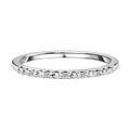 Diamond Accent Ring in Platinum Over Sterling Silver (Size 8.0) 0.05 ctw - Sticky add to cart bar