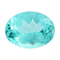 Certified & Appraised AAAA Paraiba Tourmaline (Ovl 11x9 mm) 3.98 ctw - Sticky add to cart bar