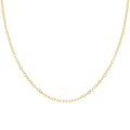 14K Yellow Gold Over Sterling Silver Adjustable Link Chain Necklace 24 Inches 2.80 Grams - Sticky add to cart bar