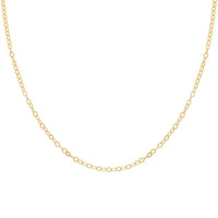 14K Yellow Gold Over Sterling Silver Adjustable Link Chain Necklace 24 Inches 2.80 Grams