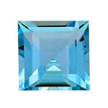 Santamaria Aquamarine Square Free Princess Cut 4A 0.98 ctw - Sticky add to cart bar