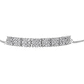 Adjustable Diamond Bracelet in Platinum Over Sterling Silver 0.50 ctw  0.50 ctw - Sticky add to cart bar