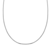Sterling Silver 2.7mm Anti-Tarnish Silver Plus Coreana Popcorn Chain 24 Inches 8.80 Grams