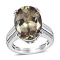 Doorbuster Certified & Appraised Rhapsody AAAA Turkizite and E-F VS2 Diamond 10.90 ctw Ring in 950 Platinum 8.65 Grams - Sticky add to cart bar