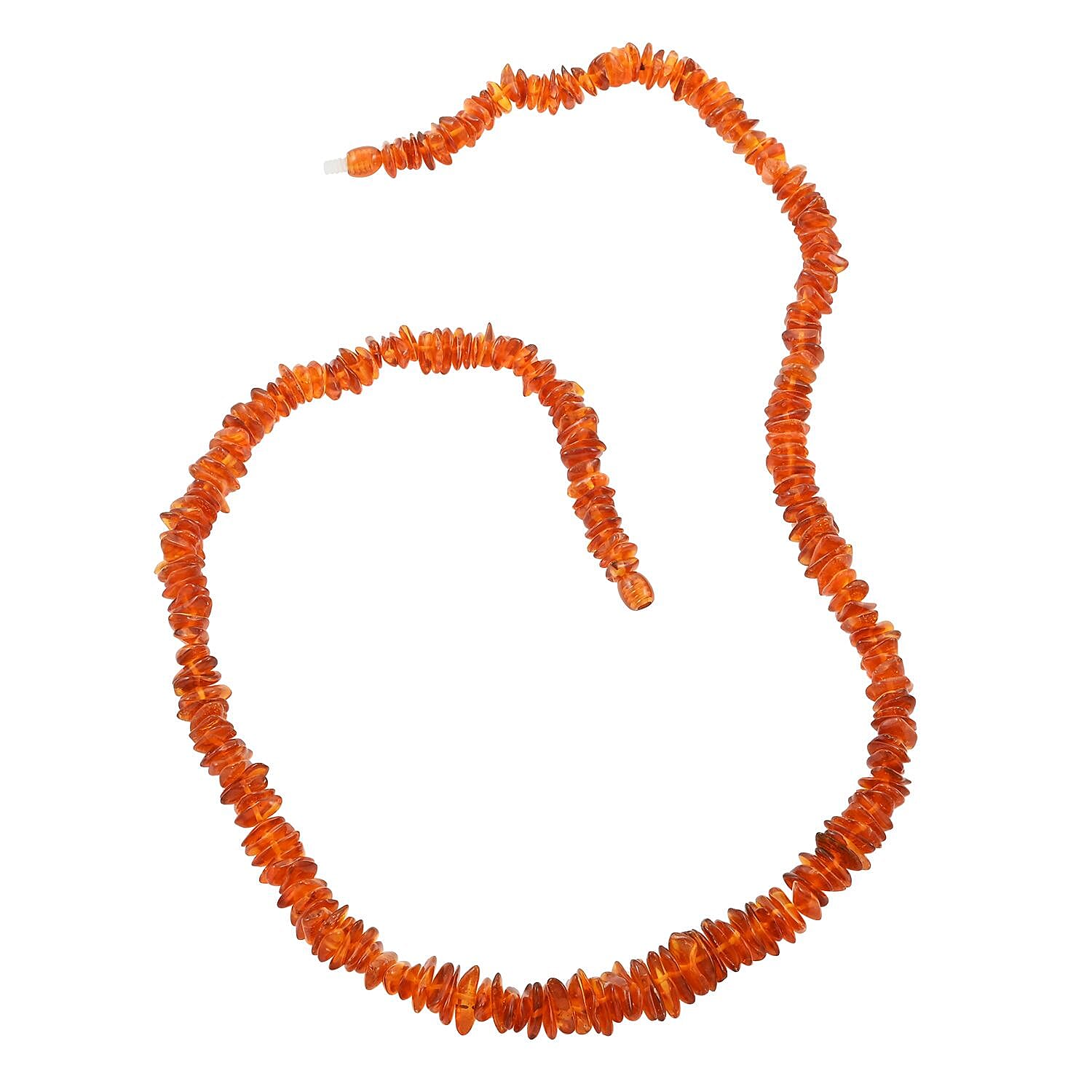 Baltic Amber Beaded Necklace 25 Inches