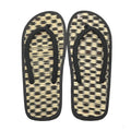 Checked Seegrass Slipper with Fabric Strap 7-7.5 - Sticky add to cart bar