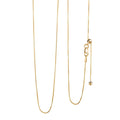 Italian 14K Yellow Gold Over Sterling Silver Chain Necklace 24 Inches 2.60 Grams - Sticky add to cart bar