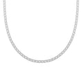 Italian Sterling Silver Rombo Chain Necklace 18-20 Inches 8.60 Grams - Sticky add to cart bar