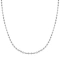 Italian Rhodium Over Sterling Silver Chicco Chain Necklace 18-20 Inches 12 Grams - Sticky add to cart bar