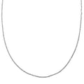 Italian Sterling Silver Margherita Chain Necklace 24 Inches 3.65 Grams - Sticky add to cart bar