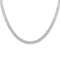 Italian Sterling Silver Chain Necklace 24 Inches 18.20 Grams