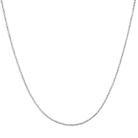 Italian Rhodium Over Sterling Silver Wrapped Snake Chain Necklace 20 Inches 7.85 Grams